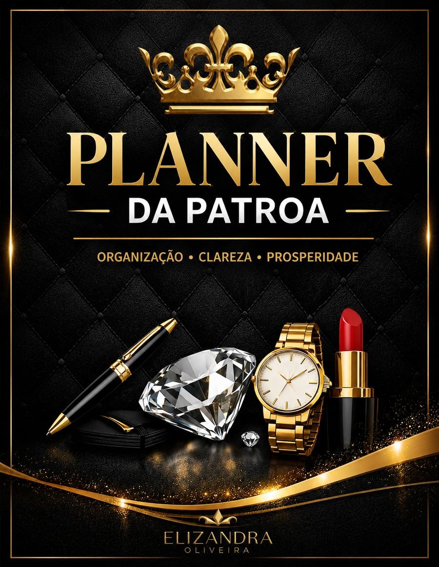 Capa do Planner da Patroa